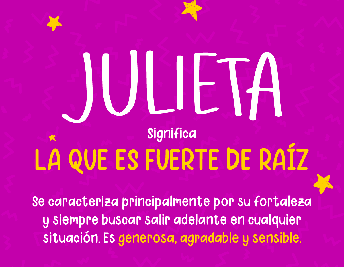 Julieta (Nombre) - Significado de Julieta